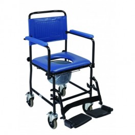 Silla con inodoro y ruedas Cosmo.